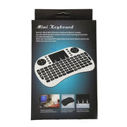 Lingua di supporto: tastiera wireless inglese i8 Air Mouse con touchpad per Android TV Box e Smart TV e tablet PC e Xbox360 e PS3 e HTPC/IPTV, English