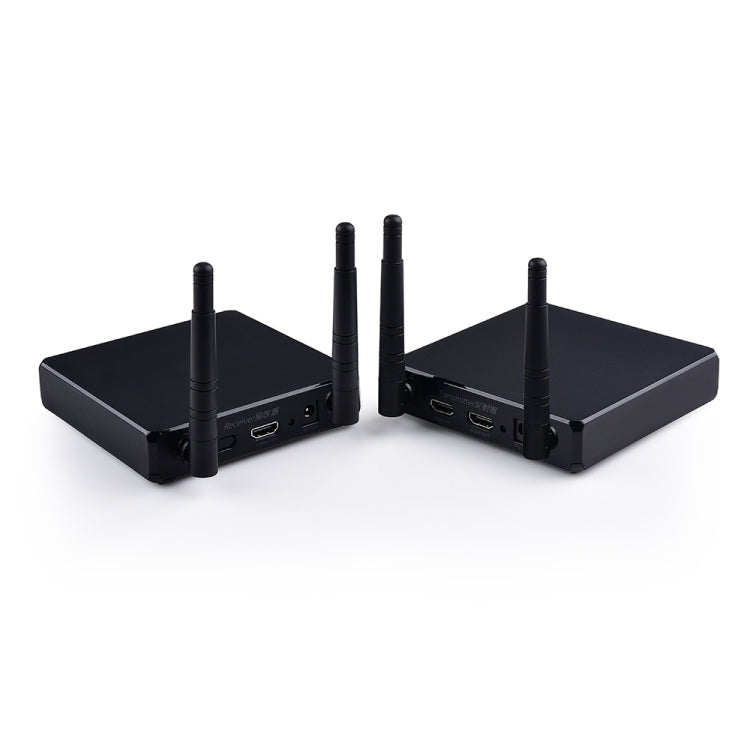 Trasmettitore HDMI wireless Measy FHD686 Full HD 1080P 3D 5-5,8 GHz (trasmettitore + ricevitore) con display, supporta il telecomando a infrarossi e la stessa funzione wireless dello schermo, distanza di trasmissione: 200 m, FHD686 with Display