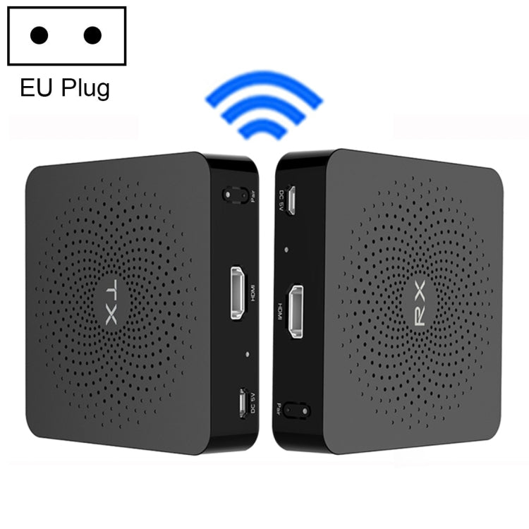 Kit di trasmissione wireless Measy W2H 60 GHz 4K Ultra HD, distanza di trasmissione: 30 m, spina UK, 4K