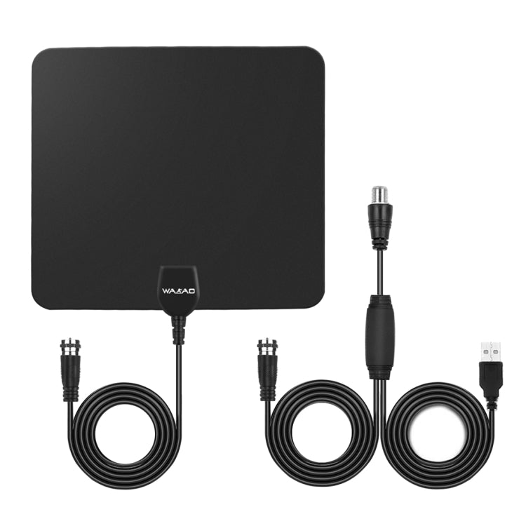 Antenna TV digitale HD per interni ultrasottile con amplificatore a lungo raggio da 50 miglia