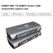 Z27 HDMI femmina + microfono a HDMI femmina USB 2.0 scatola di acquisizione audio video, Z27