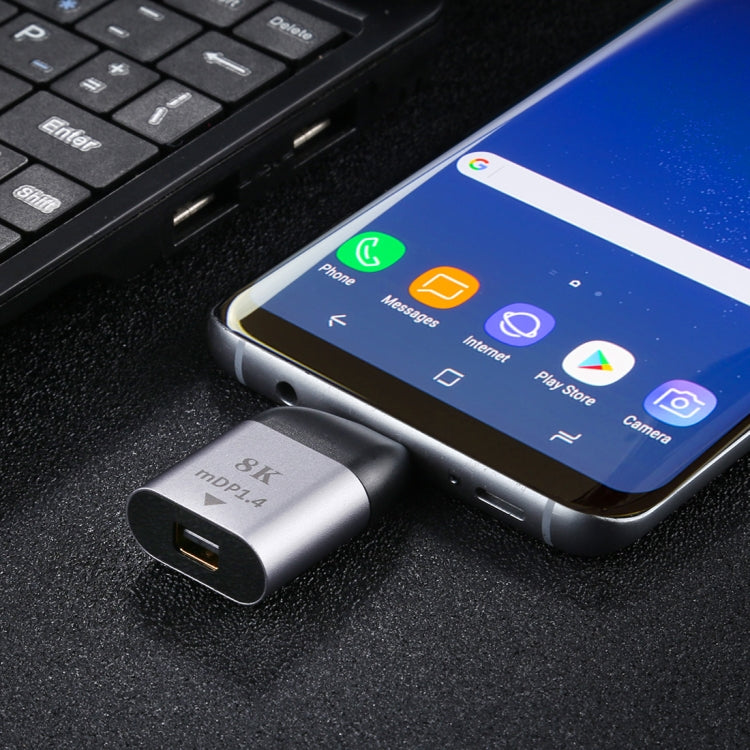 Adattatore USB-C maschio a Mini DisplayPort 1.4 8K60Hz