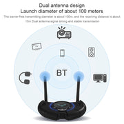 Adattatore audio Bluetooth 5.0 TX800 con OLED