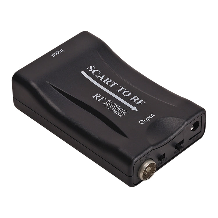 Convertitore video SCART a RF 25-61,25 MHz con cavo 110 cm