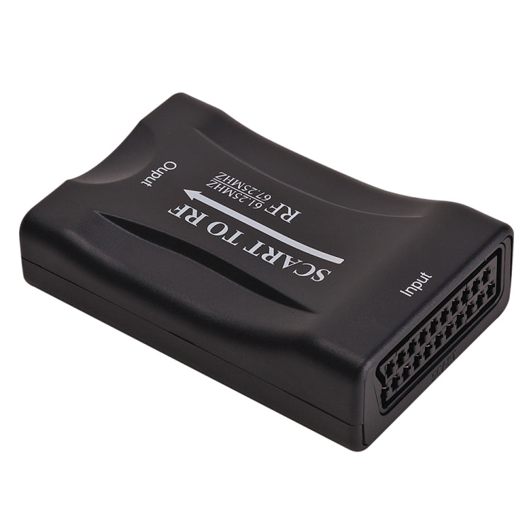 Convertitore video SCART a RF 25-61,25 MHz con cavo 110 cm