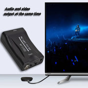 Convertitore video da SCART a RF, supporto RF67,25 MHz, 61,25 MHz, SCART to RF