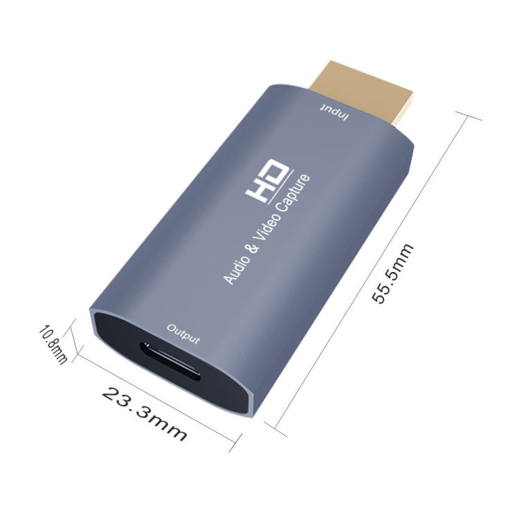 Scheda acquisizione video USB-C femmina a HDMI maschio Z50