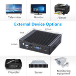 Mini PC di sistema Windows e Linux K660G4, processore Intel Celeron N2840 quad-core 2M di cache, 1,83 GHz, fino a 2,25 GHz, 8 GB di RAM + 128 GB SSD, spina americana, 8GB+128GB AU Plug, 8GB+128GB EU Plug, 8GB+128GB UK Plug, 8GB+128GB US Plug