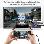 Cavo USB-C a HDMI 4K 60Hz HDTV in plastica 15cm
