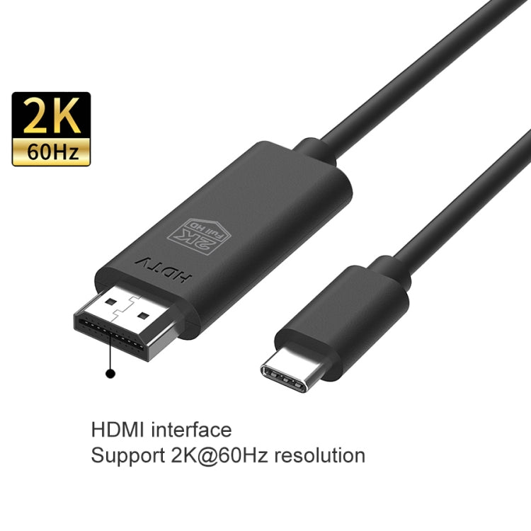 UC506 Cavo HDTV da USB-C / Tipo-C a HDMI 2K 60Hz, UC506