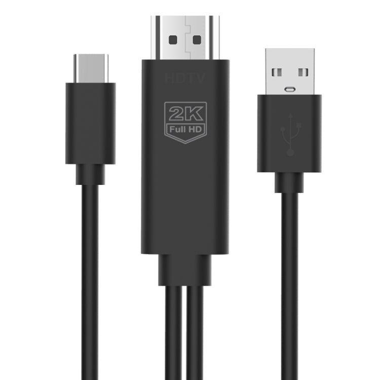 Cavo USB-C a HDMI 2K 30Hz 15cm UC507