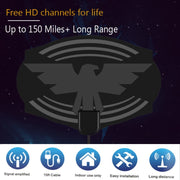 MYC-HDTV049 25dB 4K HDTV Antenna, Reception Range: 150 Miles, MYC-HDTV049