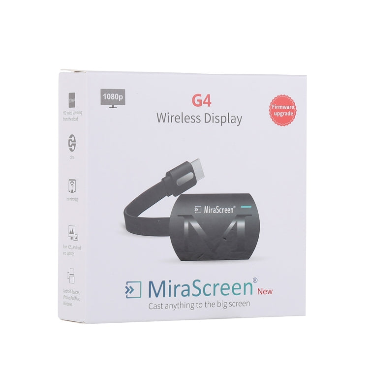 MiraScreen G4 Wireless HDMI Dongle HD 1080P TV Stick WiFi Miracast Media Player, G4