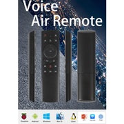 Telecomando G20S 2.4G Air Mouse con input vocale Fidelity e apprendimento IR e giroscopio a 6 assi per PC e TV Box Android, laptop e proiettore, G20S