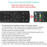 Telecomando G20S 2.4G Air Mouse con input vocale Fidelity e apprendimento IR e giroscopio a 6 assi per PC e TV Box Android, laptop e proiettore, G20S