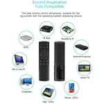 Telecomando G20S 2.4G Air Mouse con input vocale Fidelity e apprendimento IR e giroscopio a 6 assi per PC e TV Box Android, laptop e proiettore, G20S
