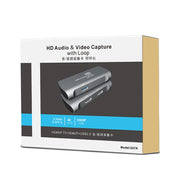Z27A Scatola di acquisizione audio video USB da HDMI femmina a HDMI femmina, Z27A