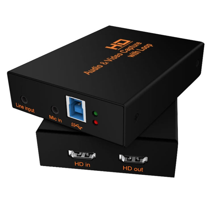 Z28 professionale HDMI femmina + microfono + linea in a HDMI femmina USB 3.0 scatola di acquisizione audio video, Z28