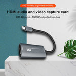 Scatola acquisizione video HDMI femmina a USB-C maschio Z29A