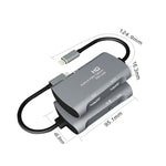 Scheda acquisizione video HDMI USB-C con microfono Z30A