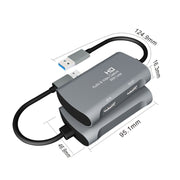 Z31 HDMI femmina a HDMI femmina + audio + scatola di acquisizione video USB 2.0, Z31