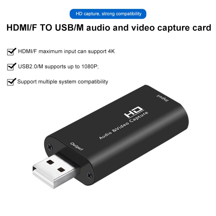 Scatola adattatore per acquisizione audio video Z32 da HDMI femmina a HDMI femmina, Z32