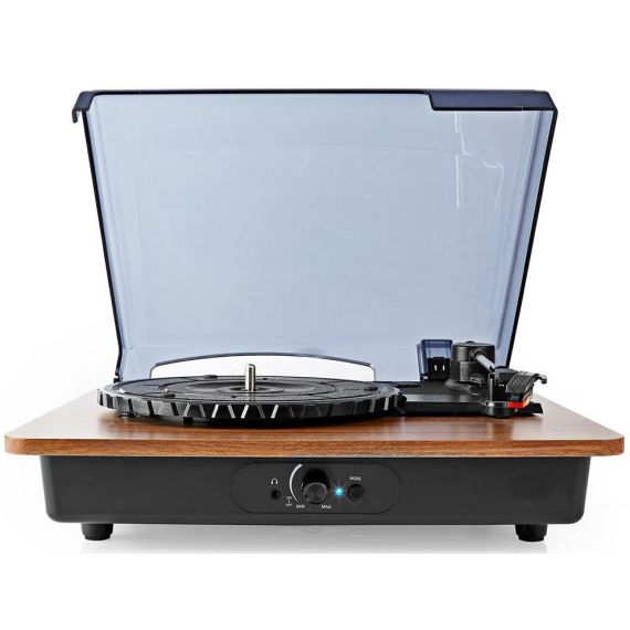 Giradischi con trasmissione a cinghia 33/45/78rpm Bluetooth 9W preamplificatore incorporato