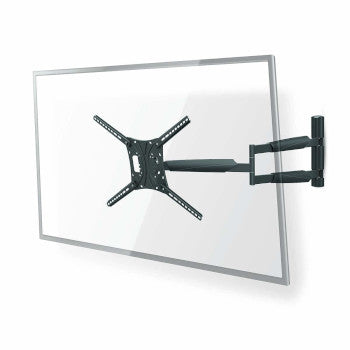 Full Motion TV Wall Mount | 13 - 86 " | Maximum supported screen weight: 60 kg | Tiltable | Rotatable | Minimum wall distance: 70 mm | Maximum wall distance: 1020 mm | 3 Pivot point(s) | ABS / Steel | Black