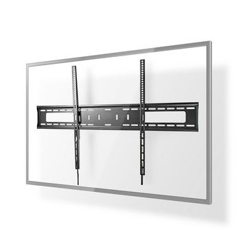 Fixed TV Wall Mount | 60 - 100 " | Maximum supported screen weight: 75 kg | Minimum wall distance: 30.5 mm | Metal / Steel | Black