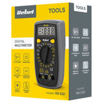Multimetro digitale con puntali RB-33D 5901890059107 MIE-RB-33D U101