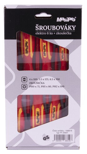 Set cacciaviti isolati 7 pezzi 8590499088198 108819 U1020