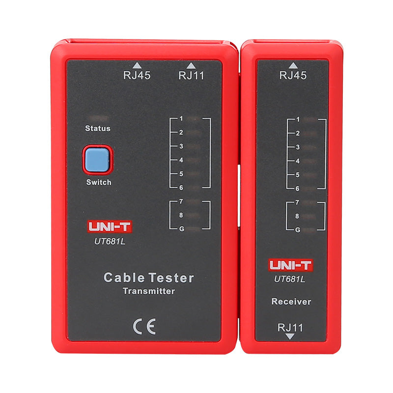 Tester per cavi RJ45/RJ11 UT681L UNI-T 6935750568132 UT681L U104
