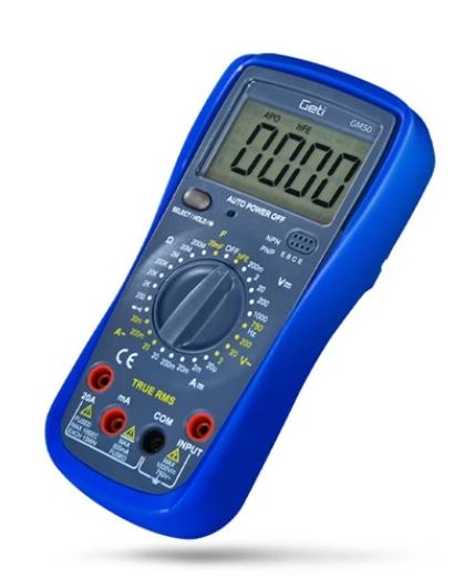 Multimetro digitale con puntali e sonde di temperatura 8595563729700 GM50G U1110