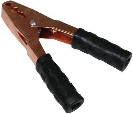 Morsetto a coccodrillo 200A 146mm nero per cavi