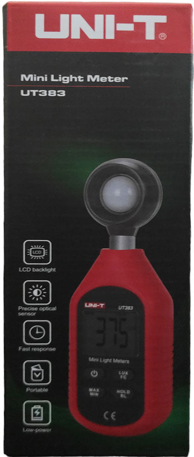 Mini esposimetro 0~199,900Lux UT383 UNI-T 6935750538302 UT383 U745