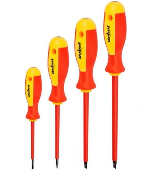 Set di cacciaviti punta piatta e Philips 7 pezzi 5901890046084 RB-1101 U788Set di cacciaviti punta piatta e Philips 7 pezzi 5901890046084 RB-1101 U788