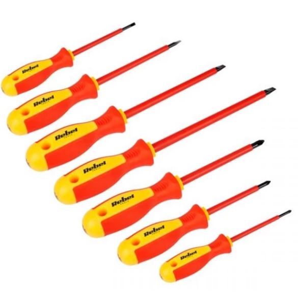 Set di cacciaviti punta piatta e Philips 7 pezzi 5901890046084 RB-1101 U788