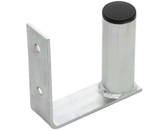 Supporto antenna a U 100mm in acciaio zincato da parete 5900804059653 U790