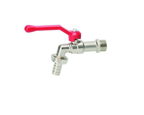 Rubinetto portagomma a sfera in ottone 3/4 con leva 9900100462146 46214 U804