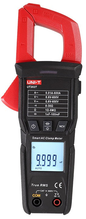 Pinza amperometrica 600V AC/DC 600A AC UT202T UNI-T 6935750521250  UT202T U850