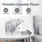 Lettore cassette portatile con radio AM/FM