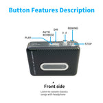 Lettore convertitore cassette a MP3 306U con USB