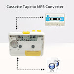 YY700 Lettore cassette a convertitore MP3 portatile
