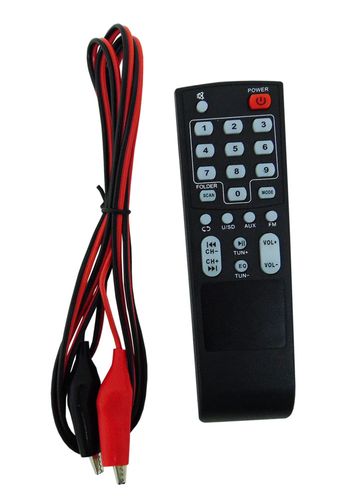 Cassa acustica 5.25" + 2x4" Luci LED Bluetooth/SD/USB/Radio UF-1506B-D