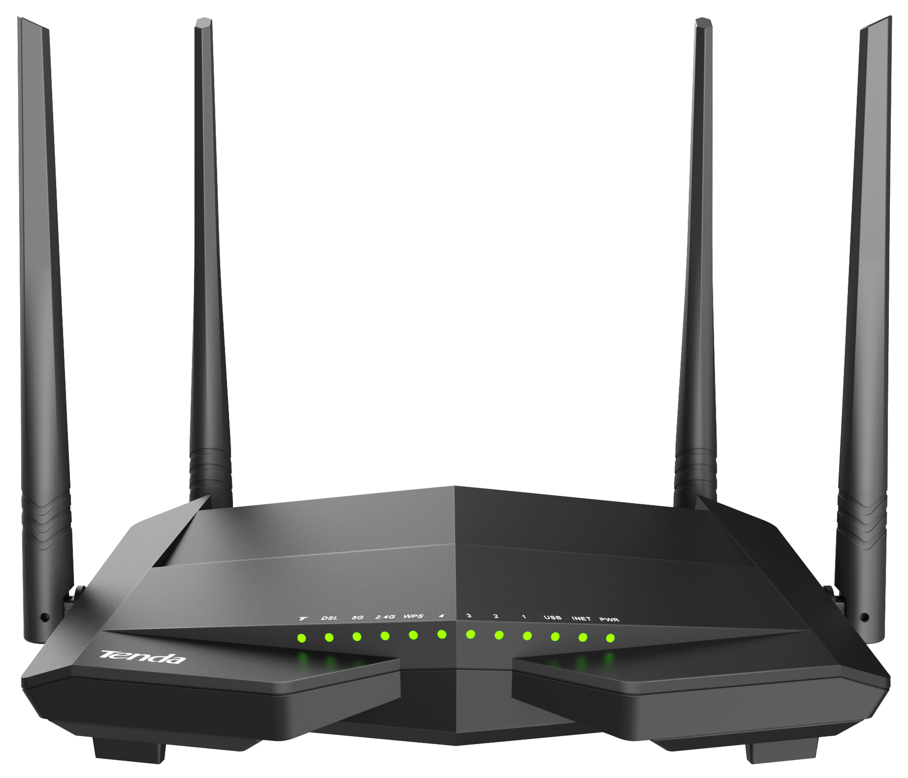 Modem Router VDSL/ADSL AC1200 Dual Band Wi-Fi Gigabit Tenda V12 6932849430486