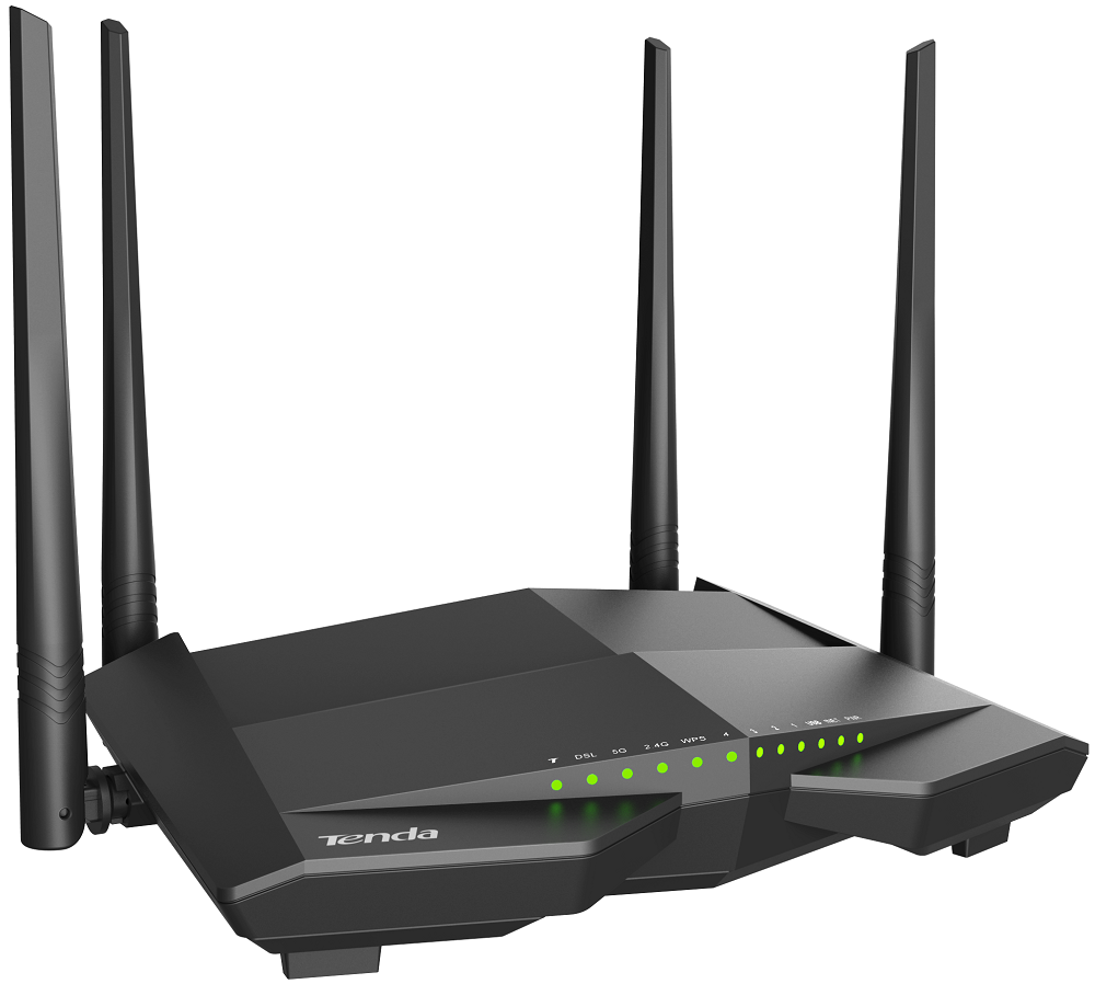 Modem Router VDSL/ADSL AC1200 Dual Band Wi-Fi Gigabit Tenda V12