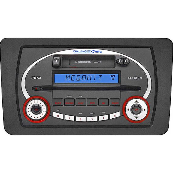 Autoradio 50Wx4 1.8DIN AM/FM lettore CD/MP3 display a colori regolabile  Grundig CL-2300VW