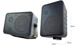 Altoparlante da parete nero 4" 20W 8 Ohm HY-321