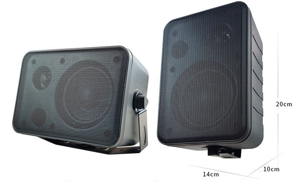 Altoparlante da parete nero 4" 20W 8 Ohm HY-321