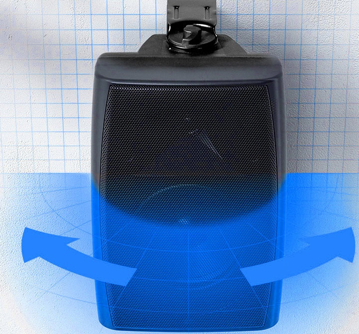 Altoparlante da parete nero 4" 20W 8 Ohm HY-311 V2014